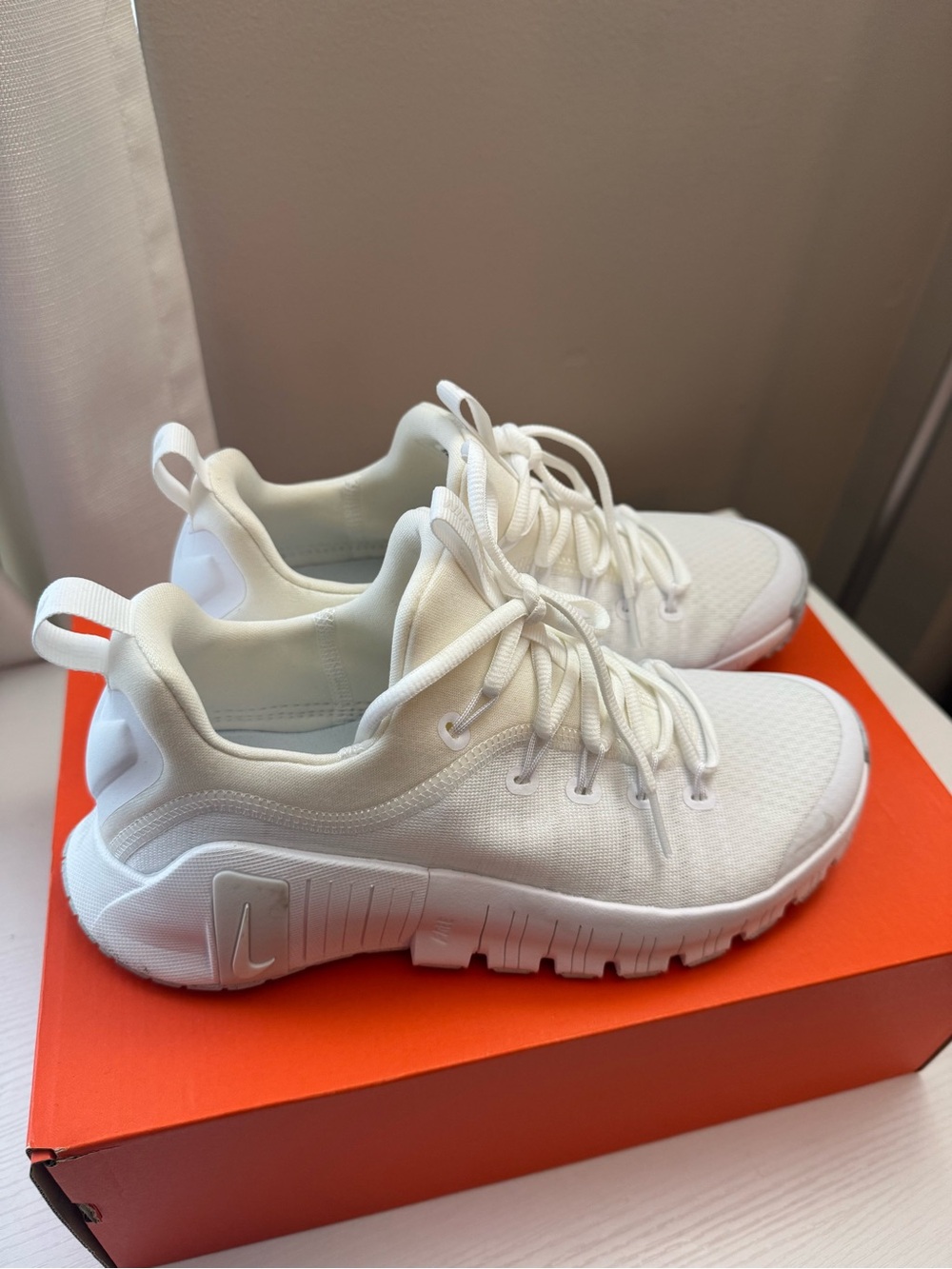 Nike White Lightweight Runner Sneakers
